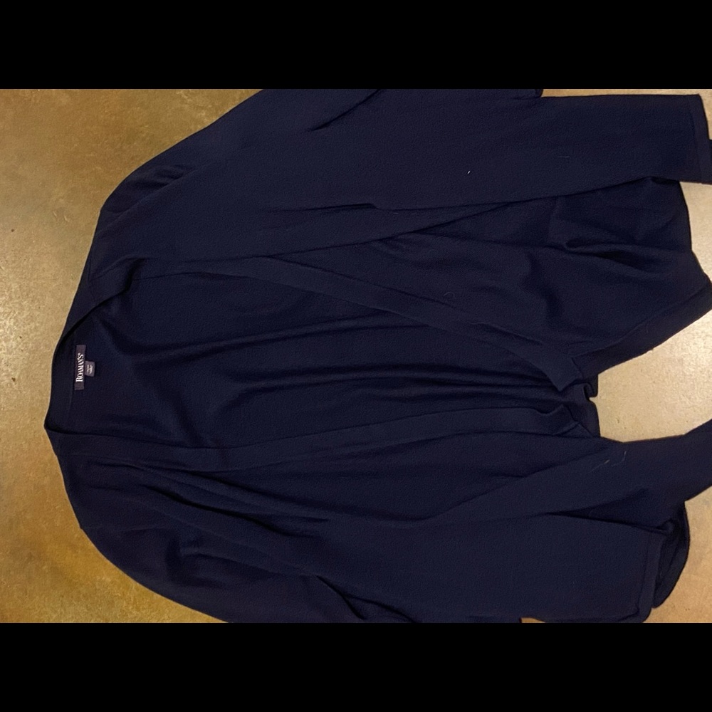 Women’s navy blue cardigan size L